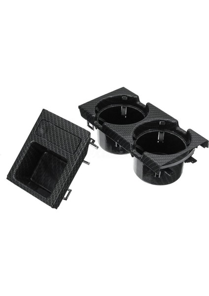 Araba Merkezi Konsol Su Kupası Tutucu ve Para Depolama Kutusu 51168217953 Bmw E46 3 Serisi 99-06 51168217955 51168248504 A (Yurt Dışından)