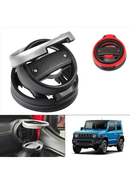 Katlanır Fincan Tutucu Çok Işlevli Araba Içecekleri Suzuki Jimny JB64/JB74 2018-2023 B Için (Yurt Dışından)