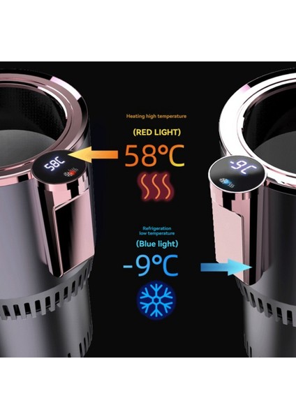 2 Arada 1 Akıllı Araba Fincanı Isıtıcı ve Soğutma ve Isıtma Fonksiyonları ile Soğutucu Otomatik Kupa Yalıtımlar Için Tumbler Için Soğutucu (Yurt Dışından) modelleri