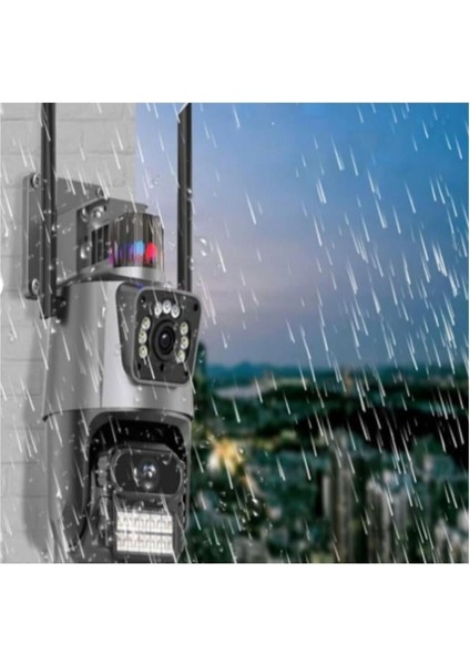 CMR7 Çift Kameralı Mini Kamera | Full HD Çift Açı Kayıt | Type-C Uyumlu Kompakt Vlog & Güvenlik Kamerası