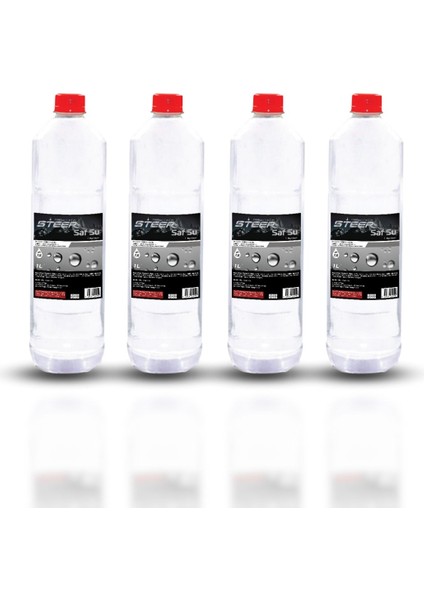 Pure Water Saf Su Ph 7.5 1 Lt 4 Adet