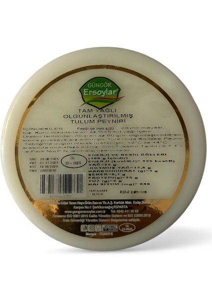 Tam Yağlı İnek Tulum Peyniri Mini Bidon 1 kg indirimleri