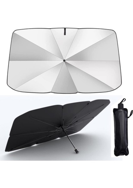 Mercedes E200 Bmw 3 Serisi Volvo S60 Skoda Superb Renault Megane Uyumlu Oto Şemsiye - FEİ6460-788