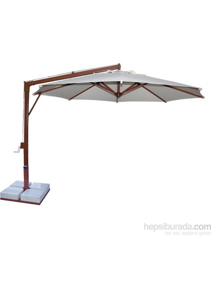 Sun Pole Yuvarlak Sp 300/8 - Polyester Şemsiye