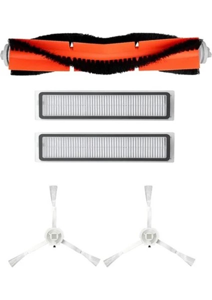 Dreame D9 Robot Süpürge Hepa Filtre Ana Fırça Yan Fırça Seti