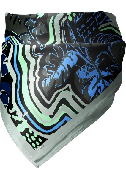 Gece Ormanı Desenli Bandana Fular modelleri
