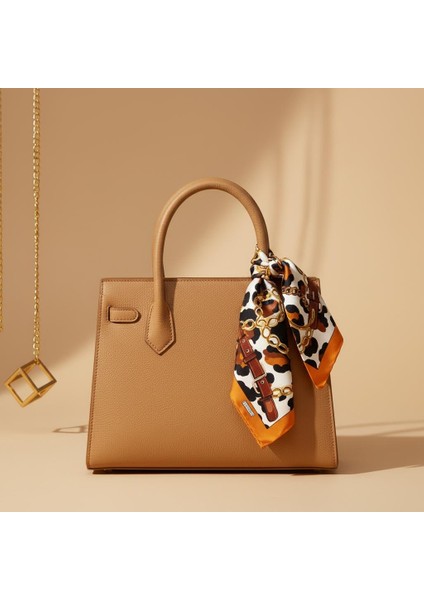 Zincir ve Leopar Desenli Bandana Fular fiyatları