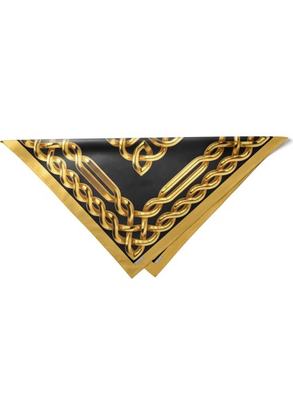 Altın Zincir Desenli Bandana Fular indirimleri
