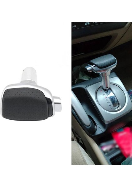 2pcs Araba Otomatik Dişli Vites Düğmesi Vites Kolu Honda Civic Vııı Vııı Ix Accord Vıı 2003-2007 (Yurt Dışından)