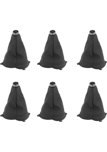 Honda Civic Sı 2006 2007 2008 2009 2011 Için 6x Araba Manuel Deri Dişli Vites Değiştirme Tozu Botu (Yurt Dışından)