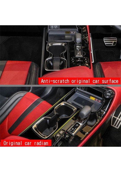 Rhd Araba Merkezi Kontrol Dişli Vites Paneli Trim Çerçeve Lexus NX260 NX350H 2022-2024 Iç Modifikasyon Çıkartma Kapağı (Yurt Dışından) modelleri