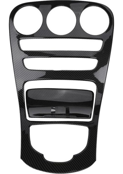 Abs Merkez Konsol Paneli Dekorasyon Kapağı Trim 2 Pcs Mercedes Benz C Sınıfı W205/GLC X253 Karbon Fiber Renk (Yurt Dışından) modelleri