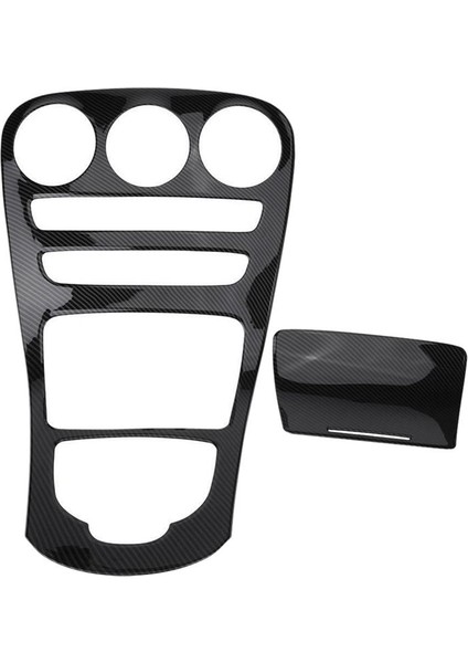Abs Merkez Konsol Paneli Dekorasyon Kapağı Trim 2 Pcs Mercedes Benz C Sınıfı W205/GLC X253 Karbon Fiber Renk (Yurt Dışından) fırsatları