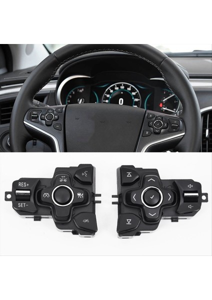 Buick Lacrosse Regal 2014-2016 Için Araç Direksiyon Simidi Ses Kontrolü Düğme Düğme Kontrol Anahtarı (Yurt Dışından) fiyatları