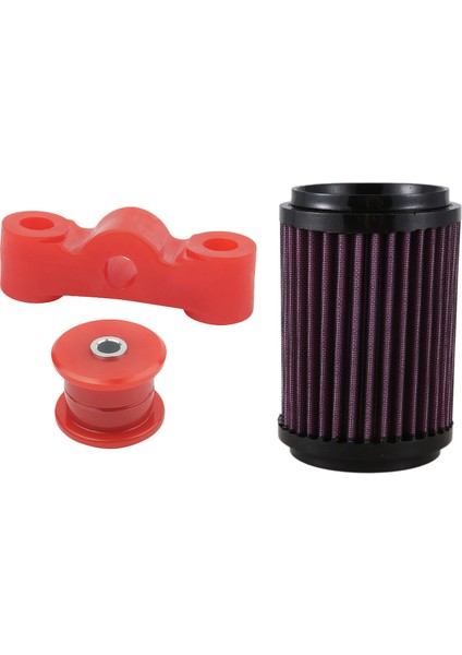 1 Set Manuel Şanzıman Değiştirici Sabitleyici Burç Seti D Serisi ve 1 Pcs Motosiklet Hava Filtresi Temizleyici Izgara (Yurt Dışından)