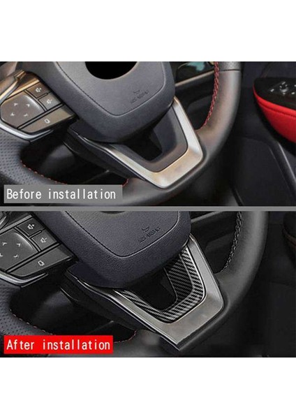 Karbon Fiber Abs Direksiyon Direksiyonu Kapağı Trim Iç Pullar Lexus NX260 NX350H 2022+ Rhd Için Strip Dekorasyonu (Yurt Dışından) modelleri