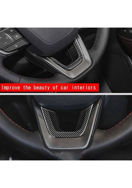 Karbon Fiber Abs Direksiyon Direksiyonu Kapağı Trim Iç Pullar Lexus NX260 NX350H 2022+ Rhd Için Strip Dekorasyonu (Yurt Dışından) fırsatları