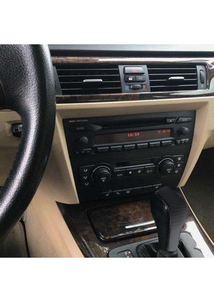 2x Bmw E90 E92 E93 E87 3 Serisi 2005-2012 Karbon Fiber Renk Vites Vites Değiştirme Kafa Kapağı Trim Araç Aksesuarları (Yurt Dışından) modelleri