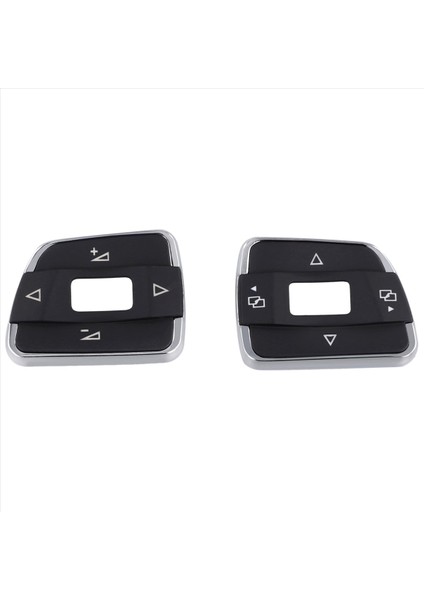Vw Passat B7 Varyant R-Line Sharan Için Çok Fonksiyonlu Direksiyon Düğmesi Kapağı 2011-2015 56D959538A 56D959537B (Yurt Dışından)