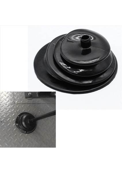 Mr Conte Için 2x 1651 Vites Değiştirici Boot Küçük Yuvarlak Kauçuk 5 250 Inç Yuvarlak Plakalı Dişli Çubuk Vites Düğmesi Kapak Boot Yürosun (Yurt Dışından) indirimleri