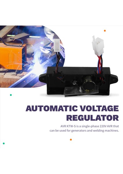 Hem Jeneratör Hem De Kaynak Makinesi Için 5kw Otomatik Voltaj Regülatörü Avr Ktw-S (Yurt Dışından) fırsatları