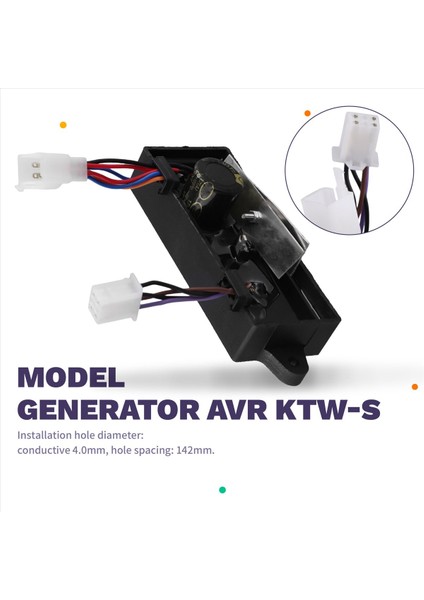 Hem Jeneratör Hem De Kaynak Makinesi Için 5kw Otomatik Voltaj Regülatörü Avr Ktw-S (Yurt Dışından) indirimleri