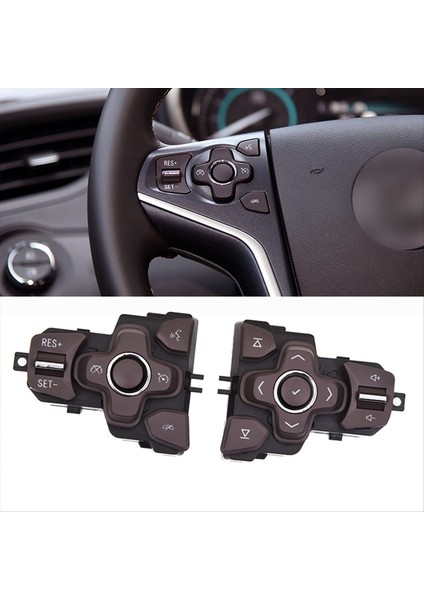 Buick Regal Lacrosse 2014-2016 Için Araç Direksiyon Simidi Ses Kontrolü Düğme Düğme Kontrol Anahtarı (Yurt Dışından) fiyatları