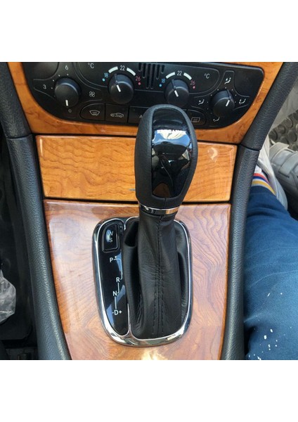 Mercedes Benz W203 W204 Otomatik Aksesuarlar Için Gaitor Boot ile 2x Siyah Otomatik Dişli Vardiya Düğmesi (Yurt Dışından) fiyatları