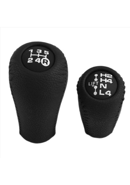 Toyota Land Cruiser 70 LC76 LC78 LC79 Manuel Şanzıman+Transfer Dişli Vites Değiştirme Knob Hentbol Siyah (Yurt Dışından)