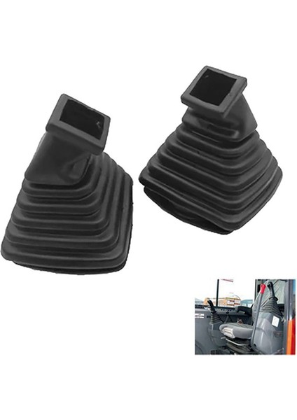 1paır Excavator Joystick Sap Dişli Daewoo Doosan Için Toz Ceket Kapağı DX150 215 225 300 370-9C (Yurt Dışından) modelleri