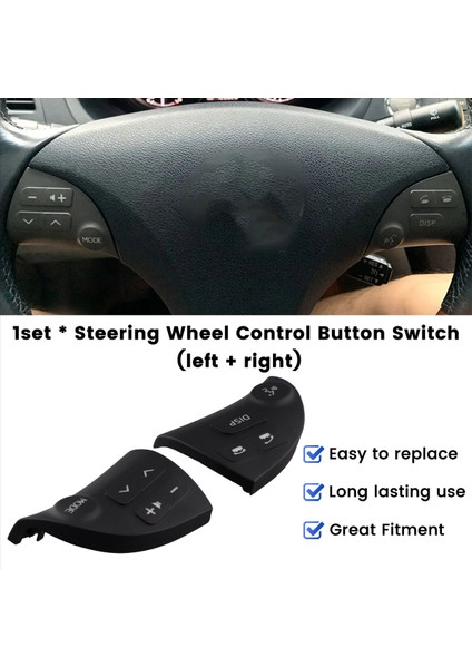 Toyota Lexus ES350 ES240 2006-2012 Direksiyon Simidi Pad Anahtarı Kontrolü 84250-33190 (Yurt Dışından) modelleri