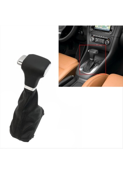 Vw Golf Için Araç Otomatik Dişli Vites Knob Toz Geçiren Kapak 1K1713203 (Yurt Dışından) fiyatları