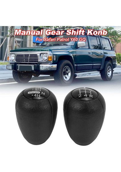 Nissan Safari Devriyesi Için Manuel Araba Dişli Vites Knob Gaiter Değiştirici Knob Y60 Gq (Yurt Dışından) fiyatları