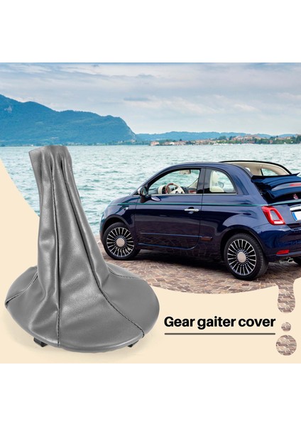 Fiat 500 500C Panda 03-12 Için Dişli Çubuğu Vardiyalı Düğme Yürüyüşü Önyükleme Kapağı (Yurt Dışından) modelleri