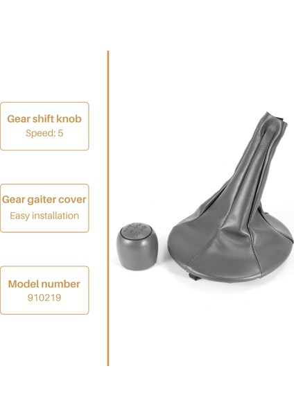 Fiat 500 500C Panda 03-12 Için Dişli Çubuğu Vardiyalı Düğme Yürüyüşü Önyükleme Kapağı (Yurt Dışından) fırsatları