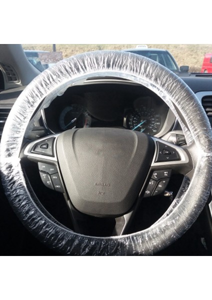 200PCS Evrensel Tek Kullanımlık Plastik Direksiyon Simidi Kapağı Elastik Trim Tek Kullanımlık Kamyon Araba Direksiyon Simidi Kapak Filmleri (Yurt Dışından) fırsatları