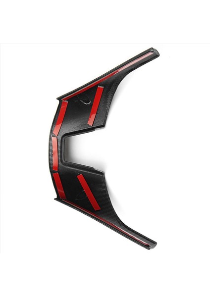 2x Karbon Fiber Direksiyon Simidi Dekoratif Çerçeve Panel Mazda 3 Axela 2014 2015 2016 Için Kapak Kapağı (Yurt Dışından) fırsatları