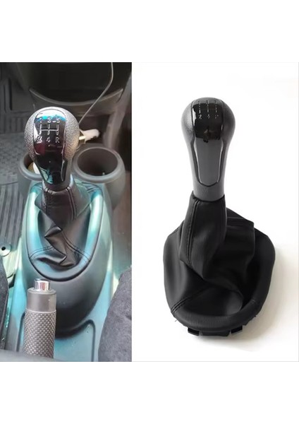 Chevrolet Spark Için Siyah Manuel Dişli Vites Knob Boot Uygun 2011-2015 (Yurt Dışından) modelleri