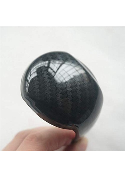 4x Sport Style Karbon Fiber Baskı Dişli Vites Değiştirme Düğmesi Kapak Mazda 2 3 6 Cx-3 Cx-5 (Yurt Dışından) fırsatları