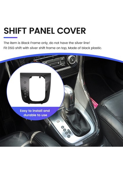 Volkswagen Golf Için Dsg Vites Baskı Çerçevesi Değiştirme 6 5 Jetta Mk6 Shangku Eski Sagar Vardiya Paneli Kapak (Yurt Dışından) indirimleri