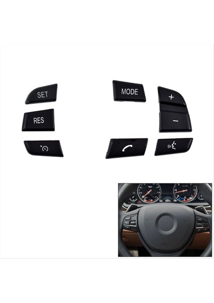 Bmw Için Araç Direksiyon Simidi Kontrol Anahtarı Düğmesi Kiti 1 3 5 6 7 Serisi F20 F22 F30 F34 F36 F10 F11 F07 F12 F01 F02 (Yurt Dışından) modelleri