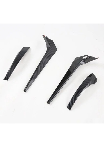 Mitsubishi Pajero Sport 2020 Sol El Sürücüsü 4pcs Karbon Fiber Abs Vites Vites Değiştirme Düğmesi Çerçeve Kapak Trim Kalıpları (Yurt Dışından) modelleri