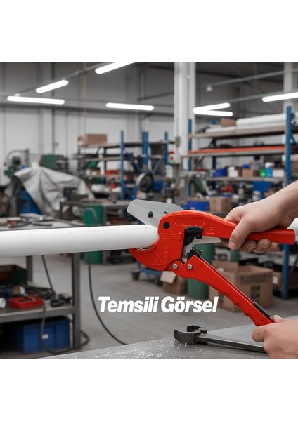 Pvc Boru Kesme Makası 42MM Profesyonel Güçlü Kesim Dayanıklı Ergonomik Saplı Kaliteli El Aleti fırsatları