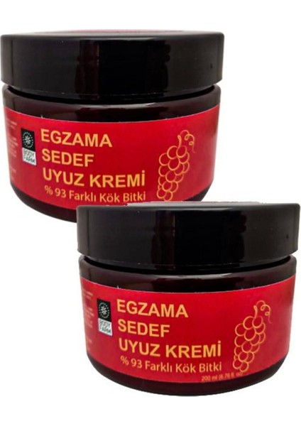 Egzemaya Sed.efe ve Kaşıntılarnıza Karşı %93 Farklı Kök Den Krem 200ML 2 Adet
