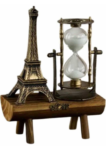 Eyfel Kuleli Kum Saati Dekoratif Hediyelik Eşya Retro Eyfel Kulesi - FEİ5290-1436 indirimleri