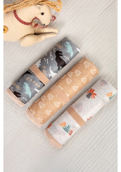 Baby Proof 3'lü Alt Açma Değiştirme Örtüsü Sıvı Geçirmez Koruyucu Alez Yıkanabilir Bebek Bakım Pedi indirimleri