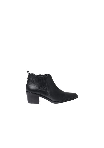 Kadın Bot Utıel Toni Pons Leather Cowboy Ankle Boots Wıth Heel