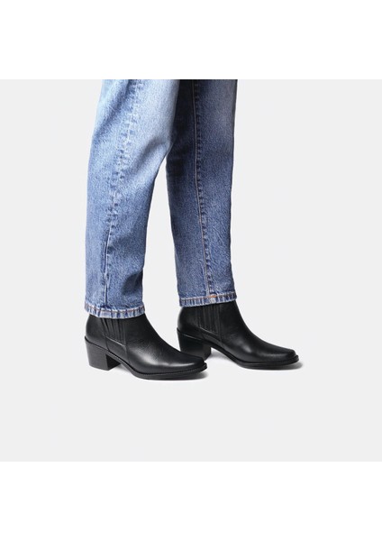 Kadın Bot Utıel Toni Pons Leather Cowboy Ankle Boots Wıth Heel fiyatları