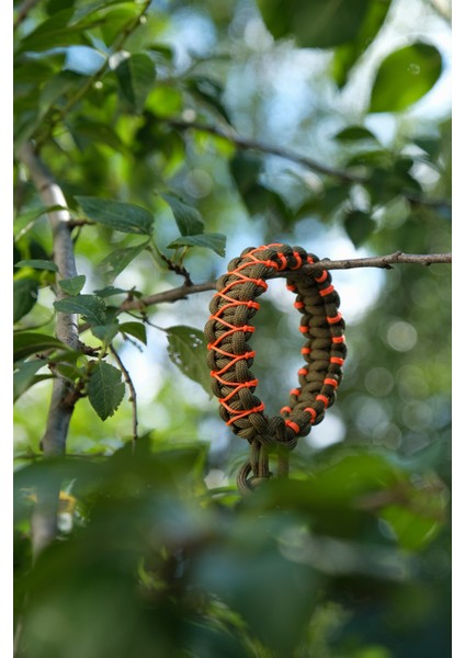 Paraşüt Ipi Bileklik - Dağcılık Kamp Bileklik - Outdoor Bileklik