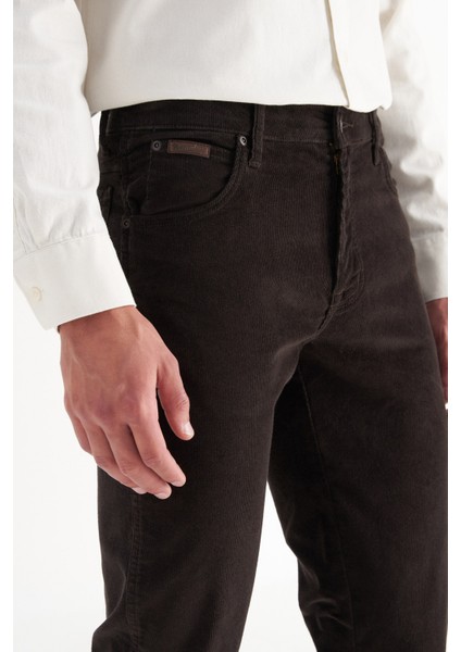 Pamuklu Slim Fit Normal Bel Dar Paça Pantolon Erkek Pantolon MW12SEC H31 fırsatları